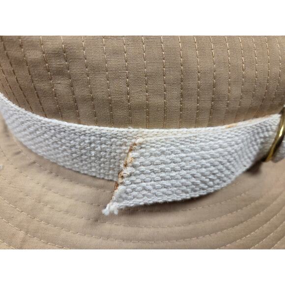Betmar NWT Beige Taupe MCM NEW 1960s 1970s Union Made USA Fedora Hat 6A - Picture 2 of 6